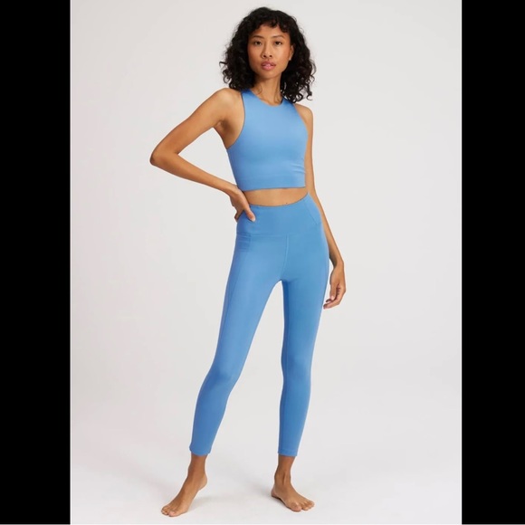 girlfriend collective blue Compressive High-Rise Legging size XXS - Picture 1 of 6